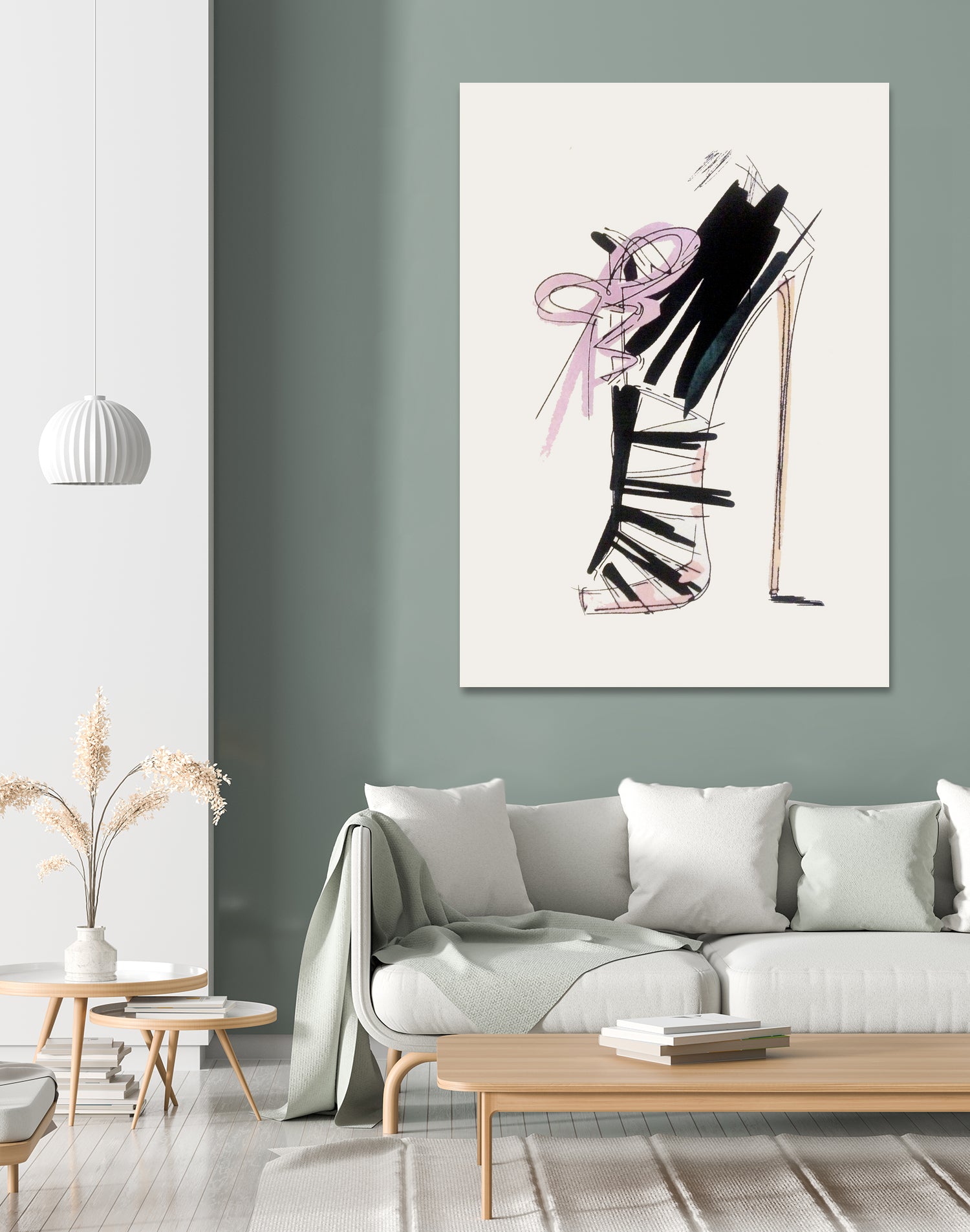 highheel by Jana Gerstenmaier on GIANT ART - black photo illustration