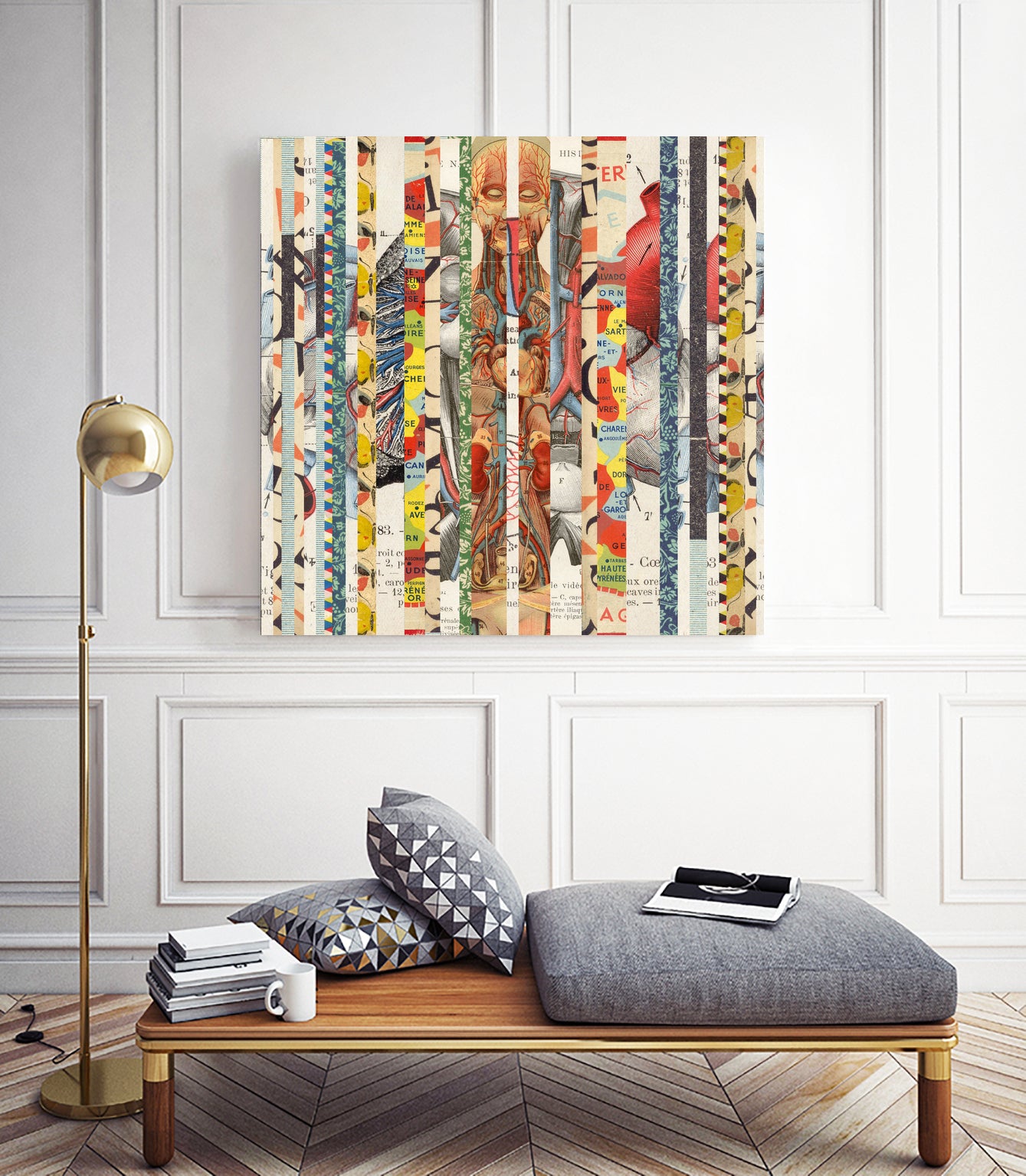 Pieces of Me and You by Sammy Slabbinck on GIANT ART - mixed media