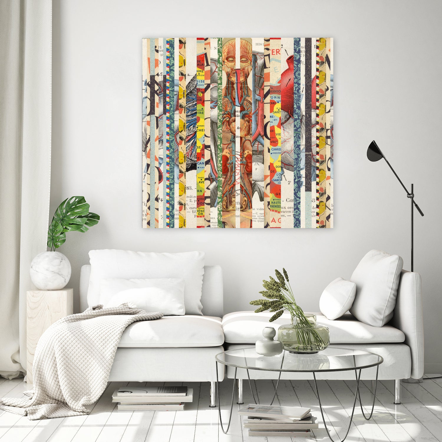 Pieces of Me and You by Sammy Slabbinck on GIANT ART - mixed media