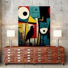 Birds Eye by Ramon Souza on GIANT ART - white digital painting