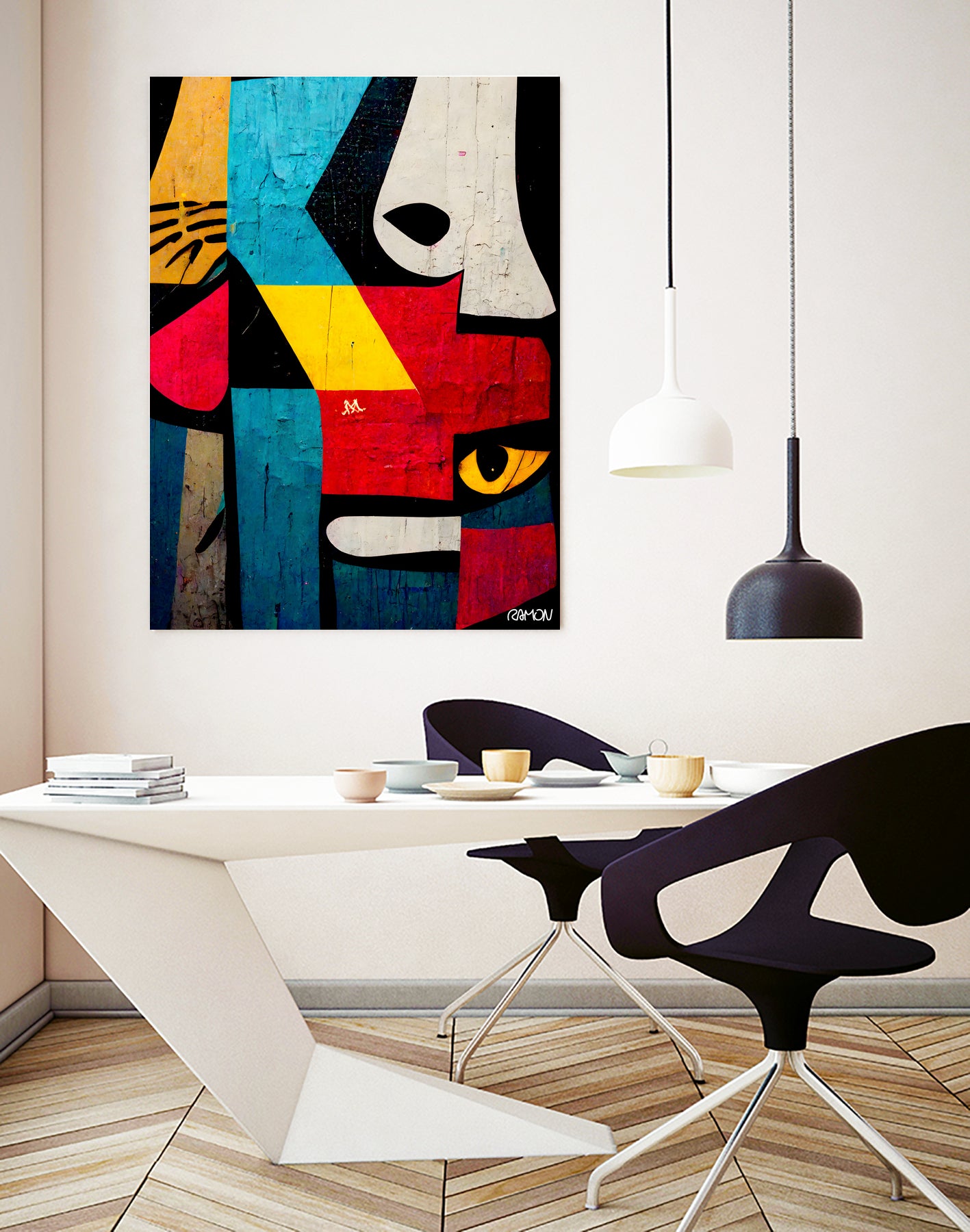 Panter Eye by Ramon Souza on GIANT ART - black digital painting