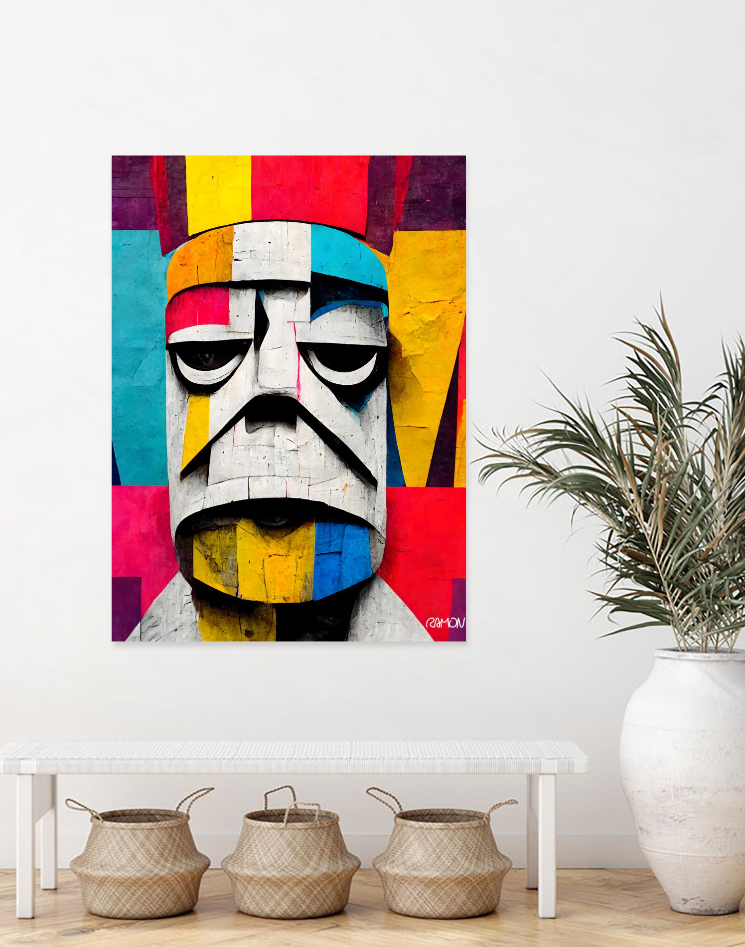 Bored Trooper by Ramon Souza on GIANT ART - white digital painting