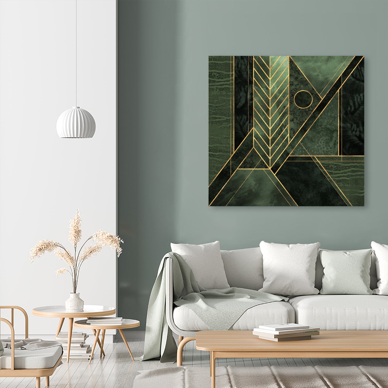 Modern Wild 2 by Elisabeth Fredriksson on GIANT ART - green digital painting