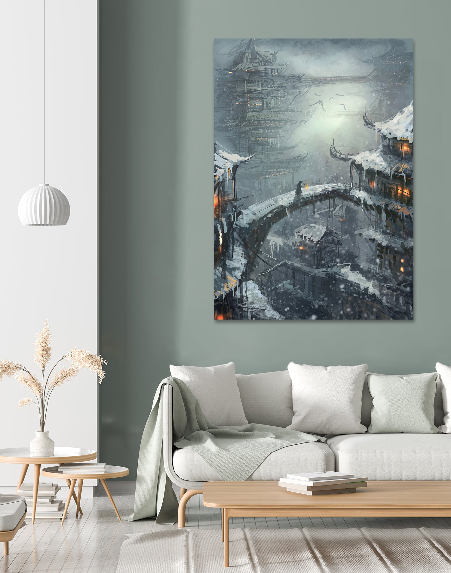 Winter by Ling Wang on GIANT ART - digital painting