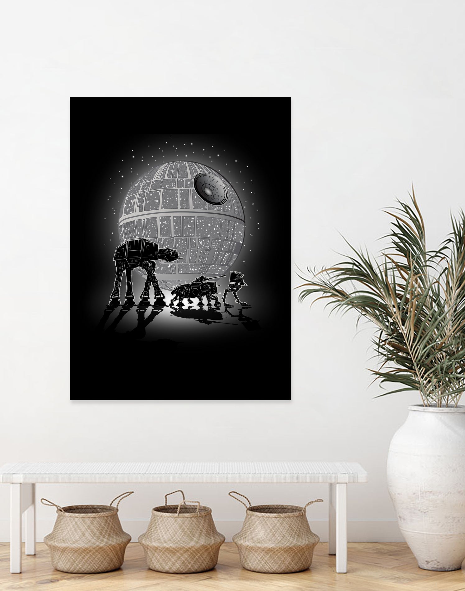 Death Star by Antonio Camarena on GIANT ART - black digital painting