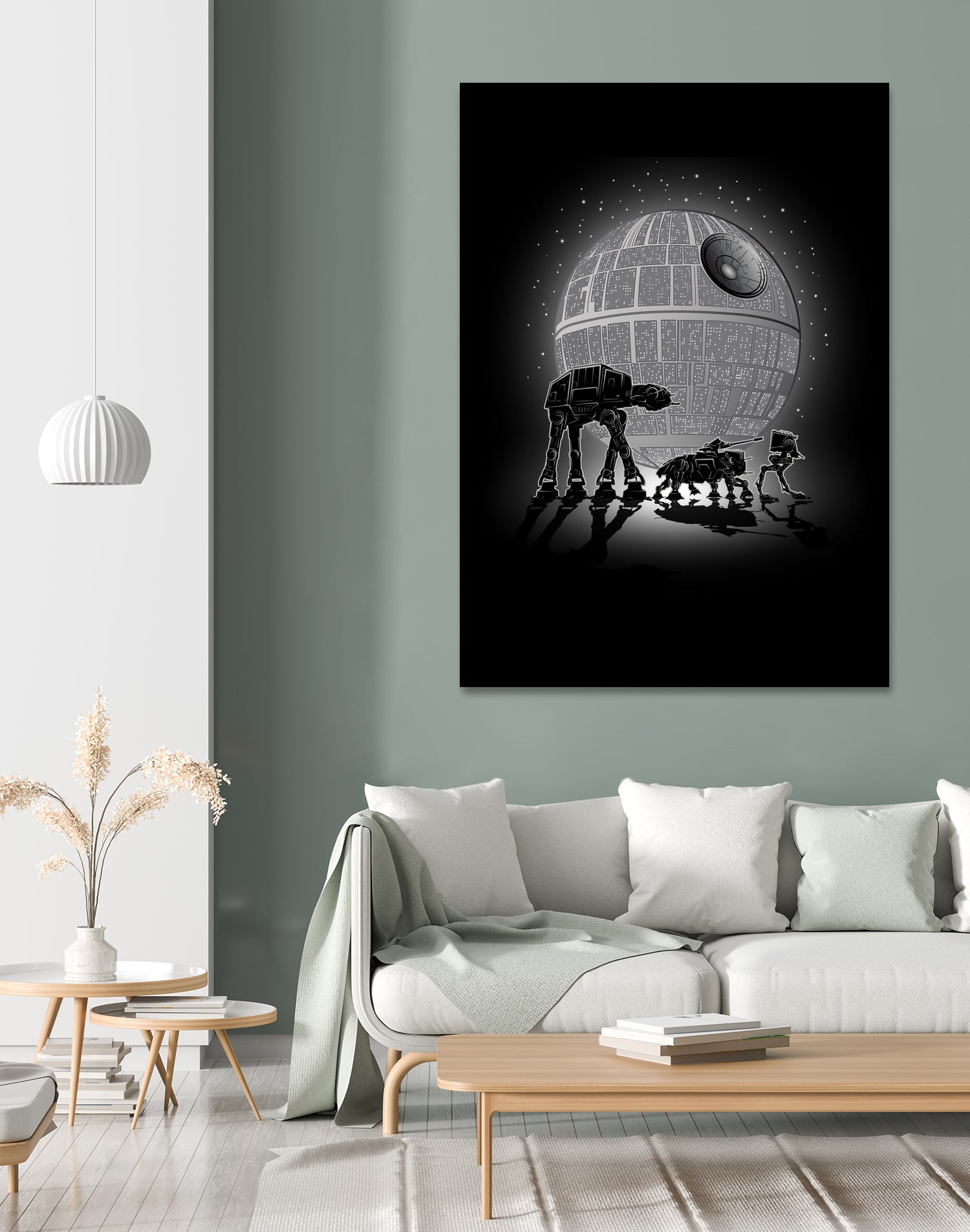 Death Star by Antonio Camarena on GIANT ART - black digital painting