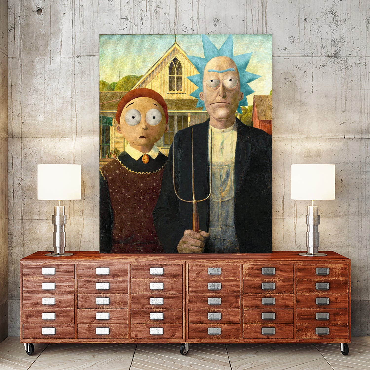 Meanwhile in a parallel universe by André Guldhjärta on GIANT ART - brown digital painting