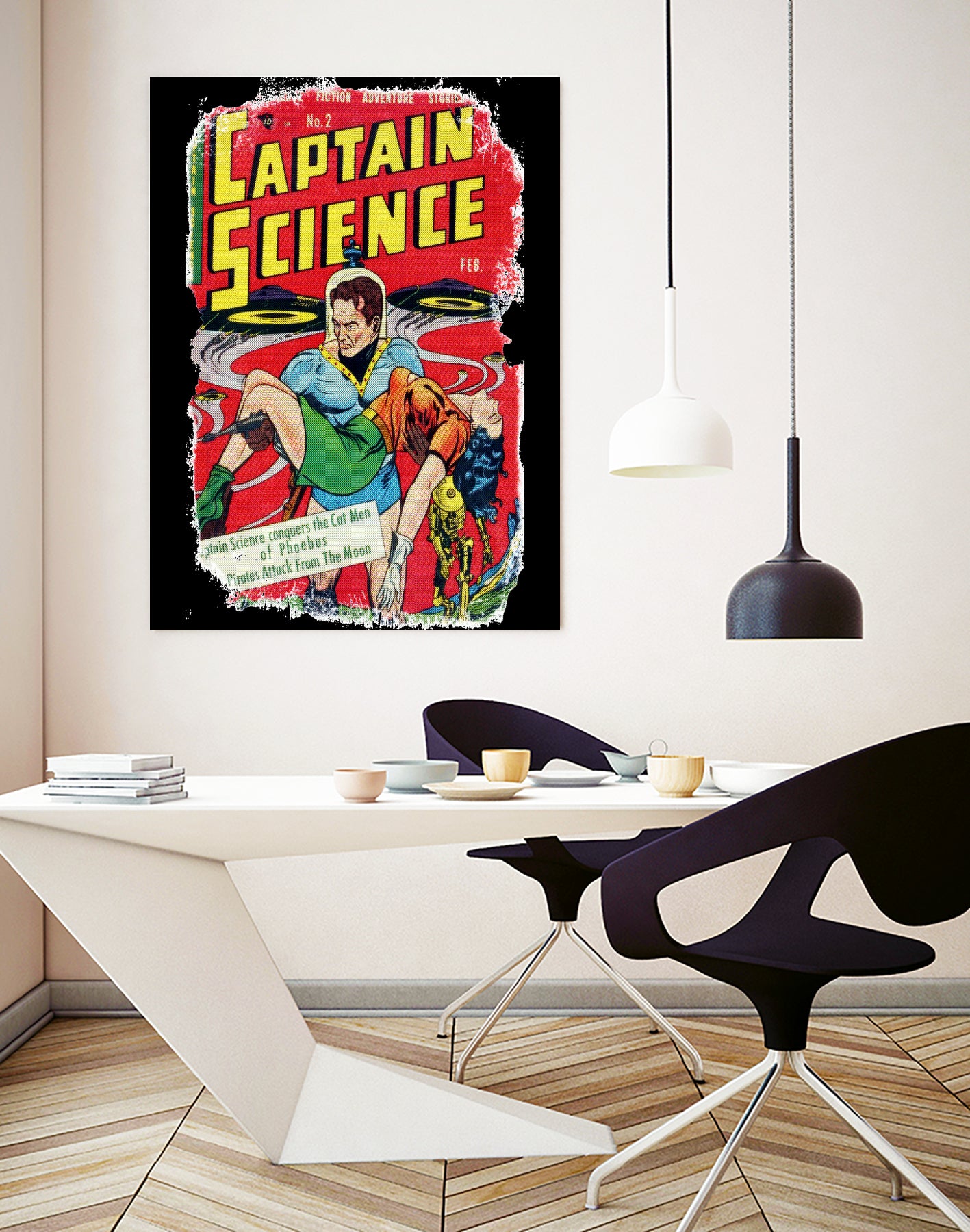 Torn Comic book cover | Retro| Science hero | Vintage by TULIO ALMEIDA on GIANT ART - red digital drawing