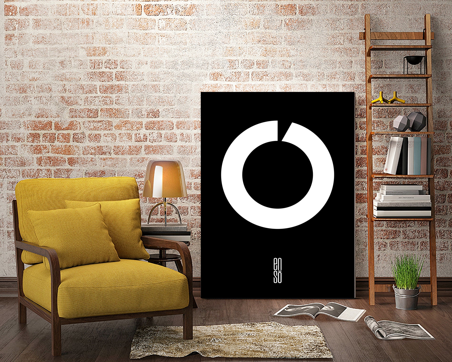 ENSO IN SWITZERLAND by Paolo Bordegoni on GIANT ART - black typography