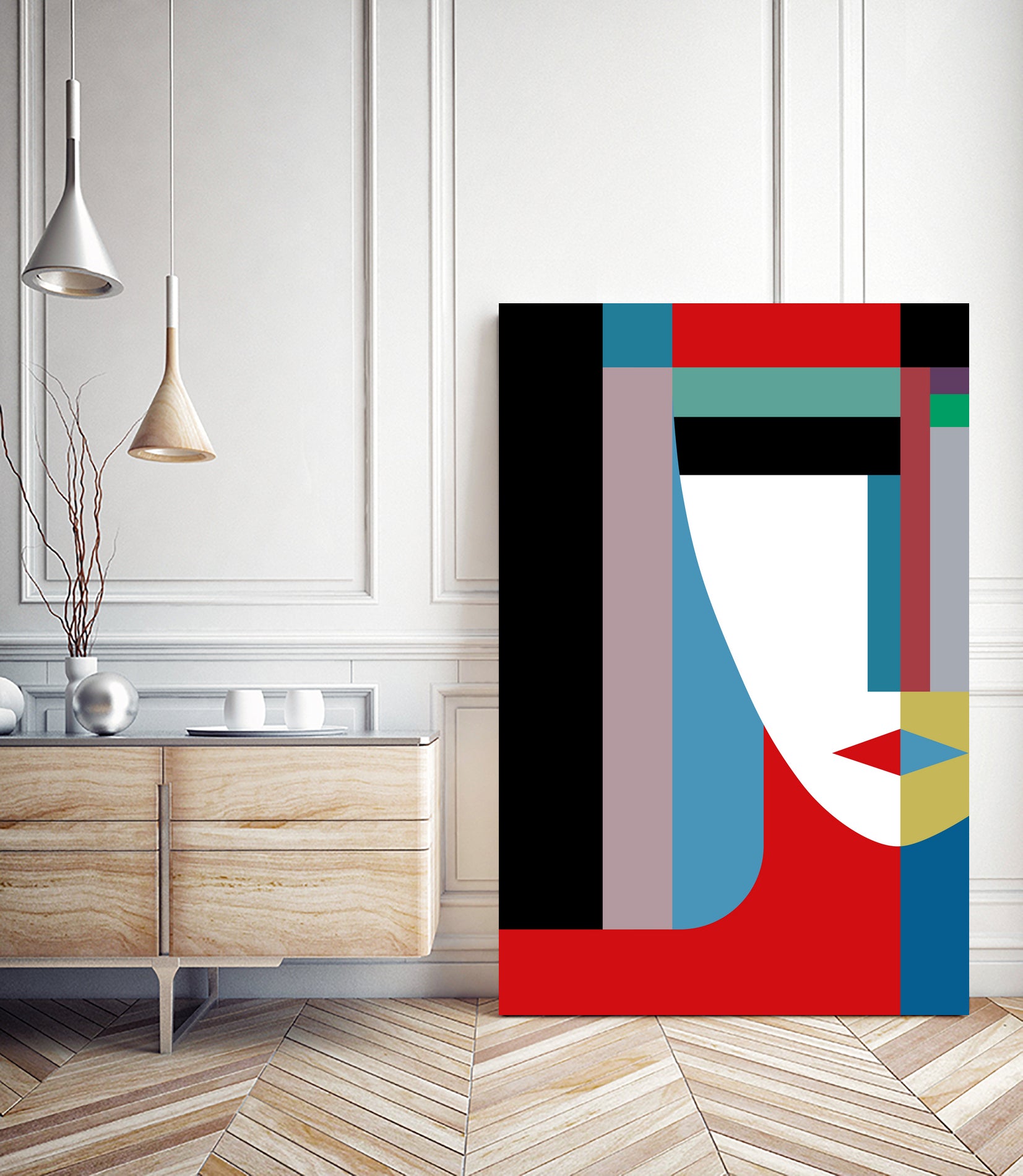 ABSOLUTE FACE by Paolo Bordegoni on GIANT ART - red digital drawing