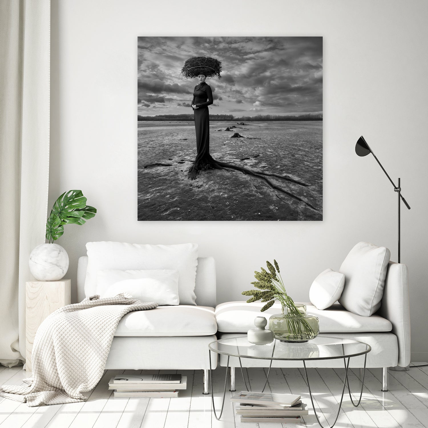 Empty Nest by Dariusz Klimczak on GIANT ART - gray photo illustration