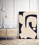 Abstract Shapes Print 07 by Afdan Zulhi Aldenar on GIANT ART - black digital drawing