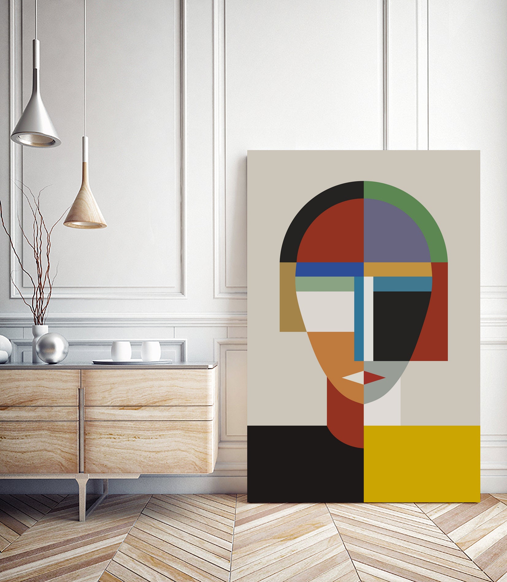 WOMEN AND WOMAN by Paolo Bordegoni on GIANT ART - yellow digital drawing