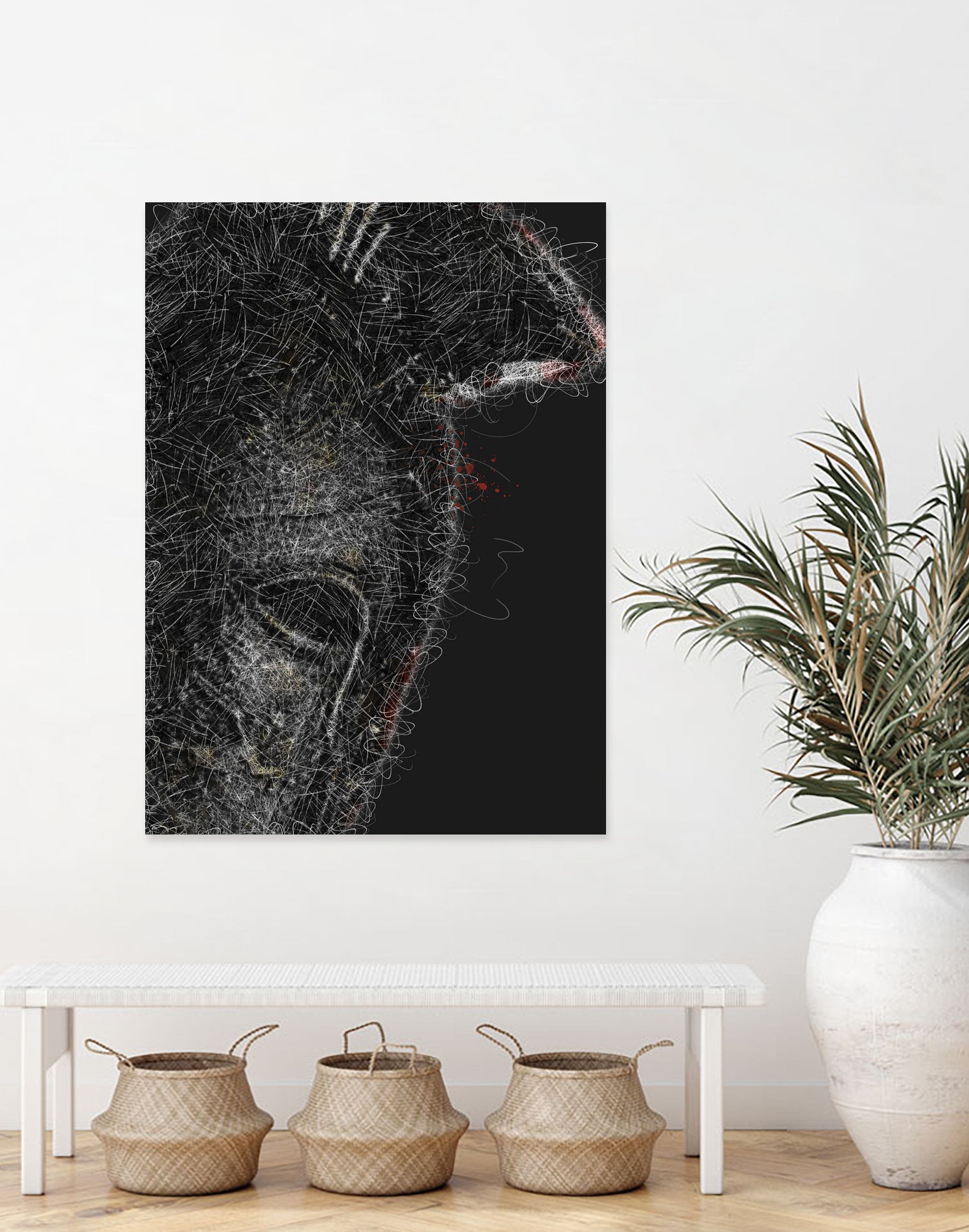 GREEK WAR #1 by MAX HARD on GIANT ART - black vector illustration