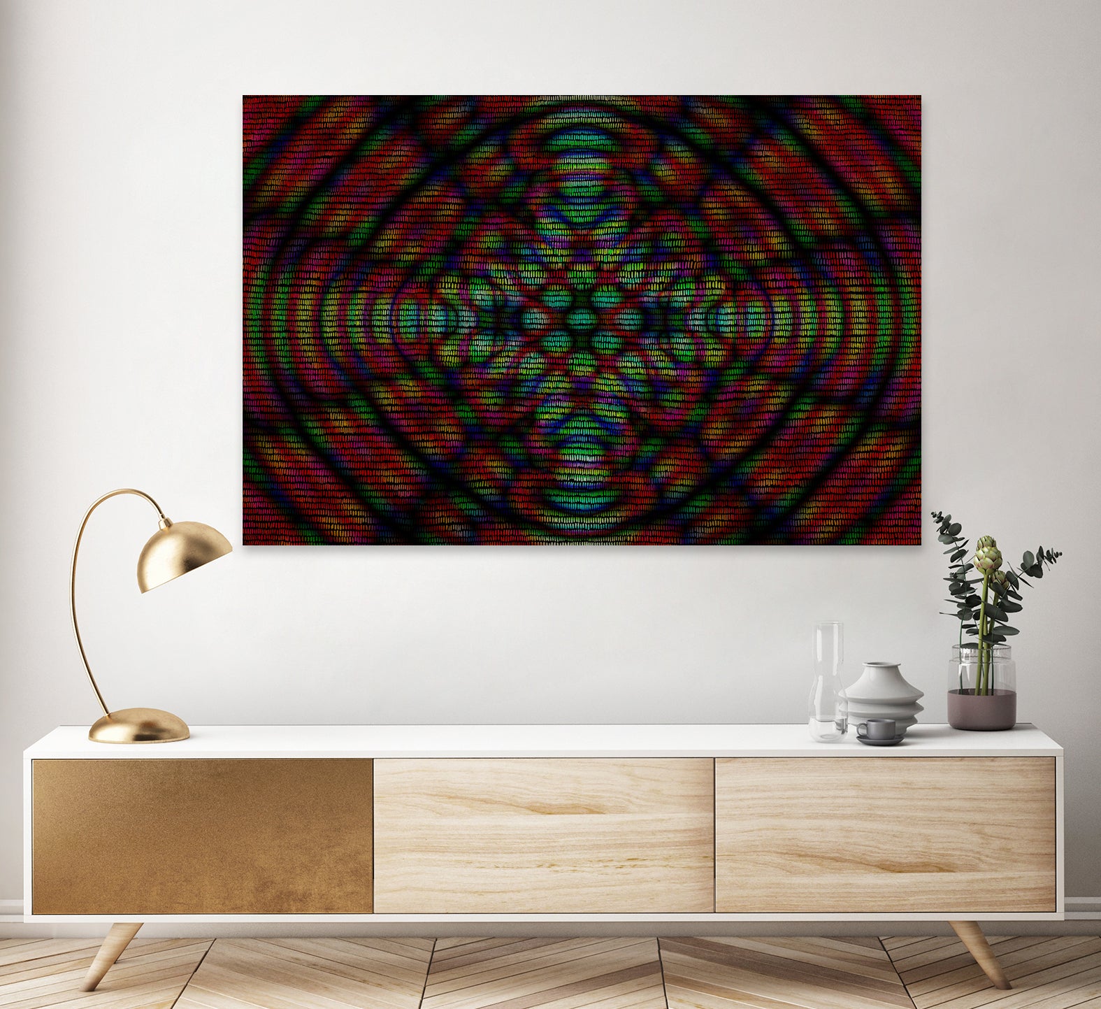 Cellular Diffraction 1 by Victor Fitzsimons on GIANT ART - fuchsia processing/programming