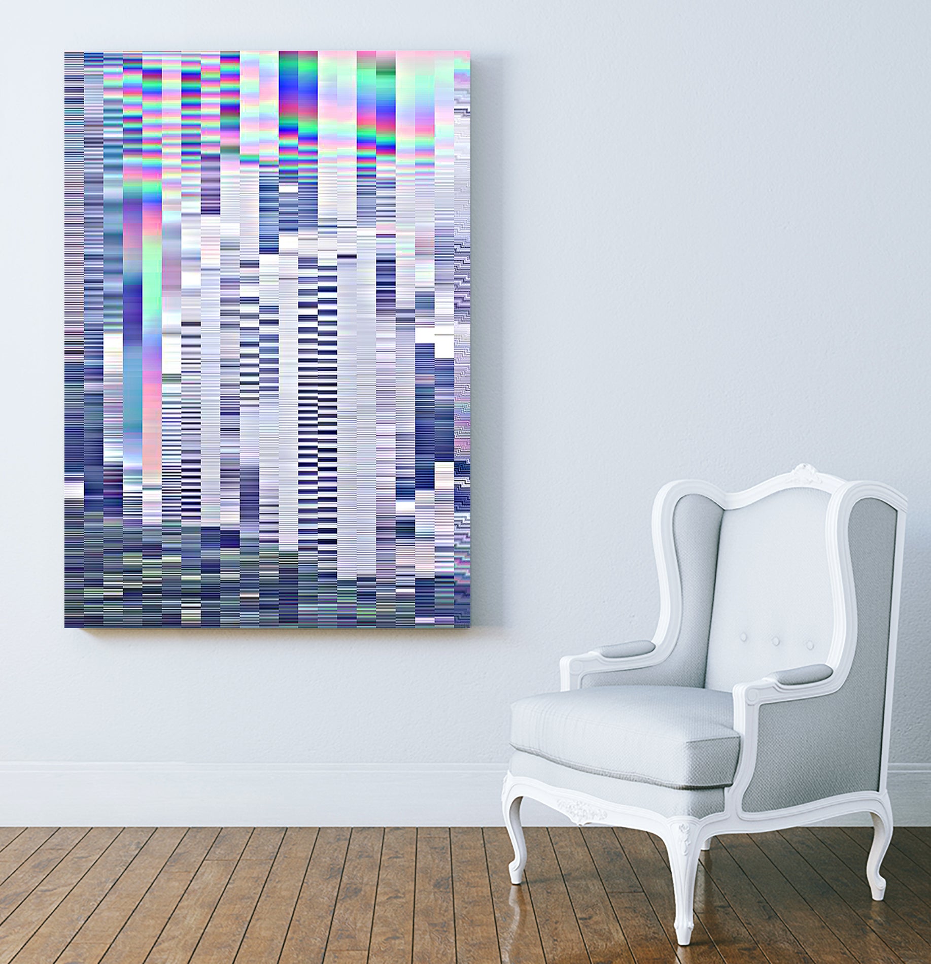 urbanpixels by vivi melignon on GIANT ART - blue processing/programming