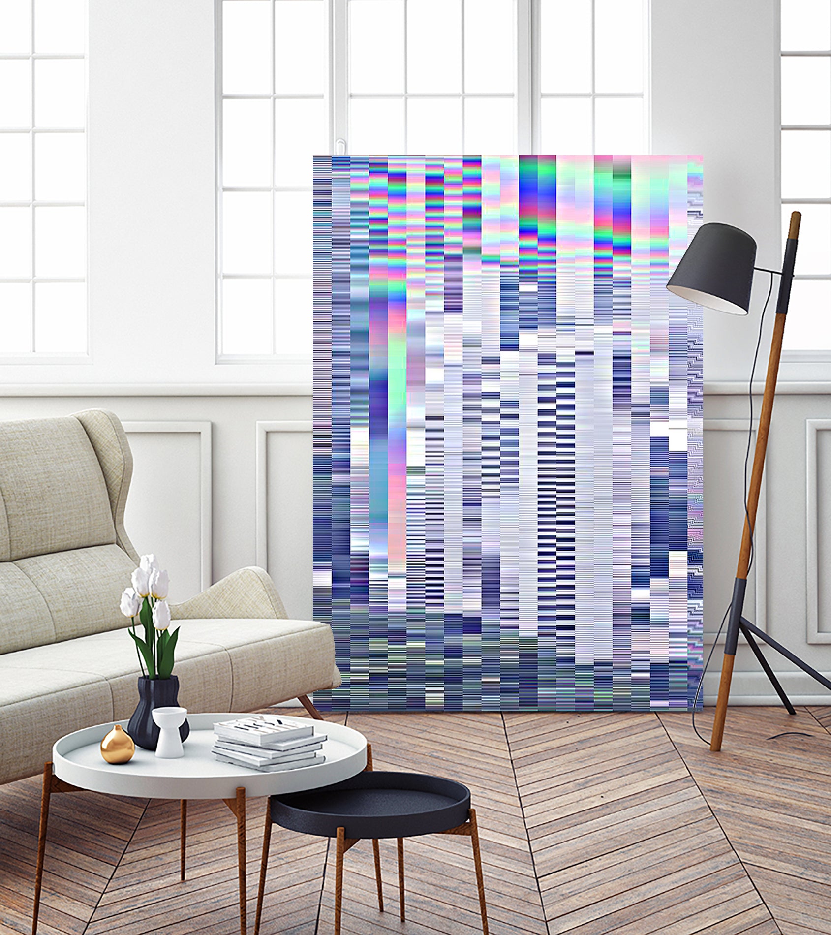 urbanpixels by vivi melignon on GIANT ART - blue processing/programming