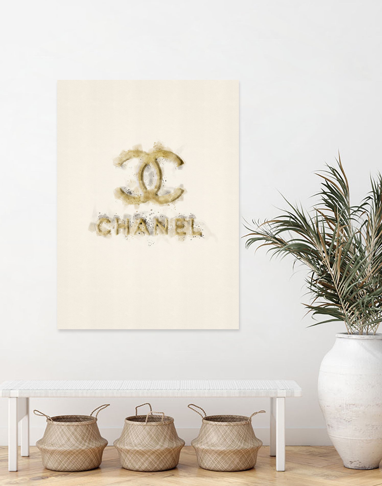 Chanel by miguel angel romero franco on GIANT ART - white digital drawing