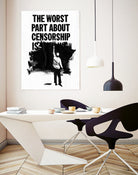 Blackout by rob dobi on GIANT ART - white digital drawing