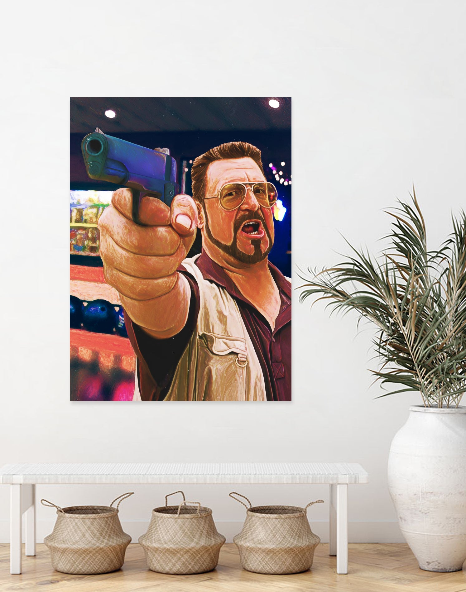 High Noon Walter by André Guldhjärta on GIANT ART - red digital painting