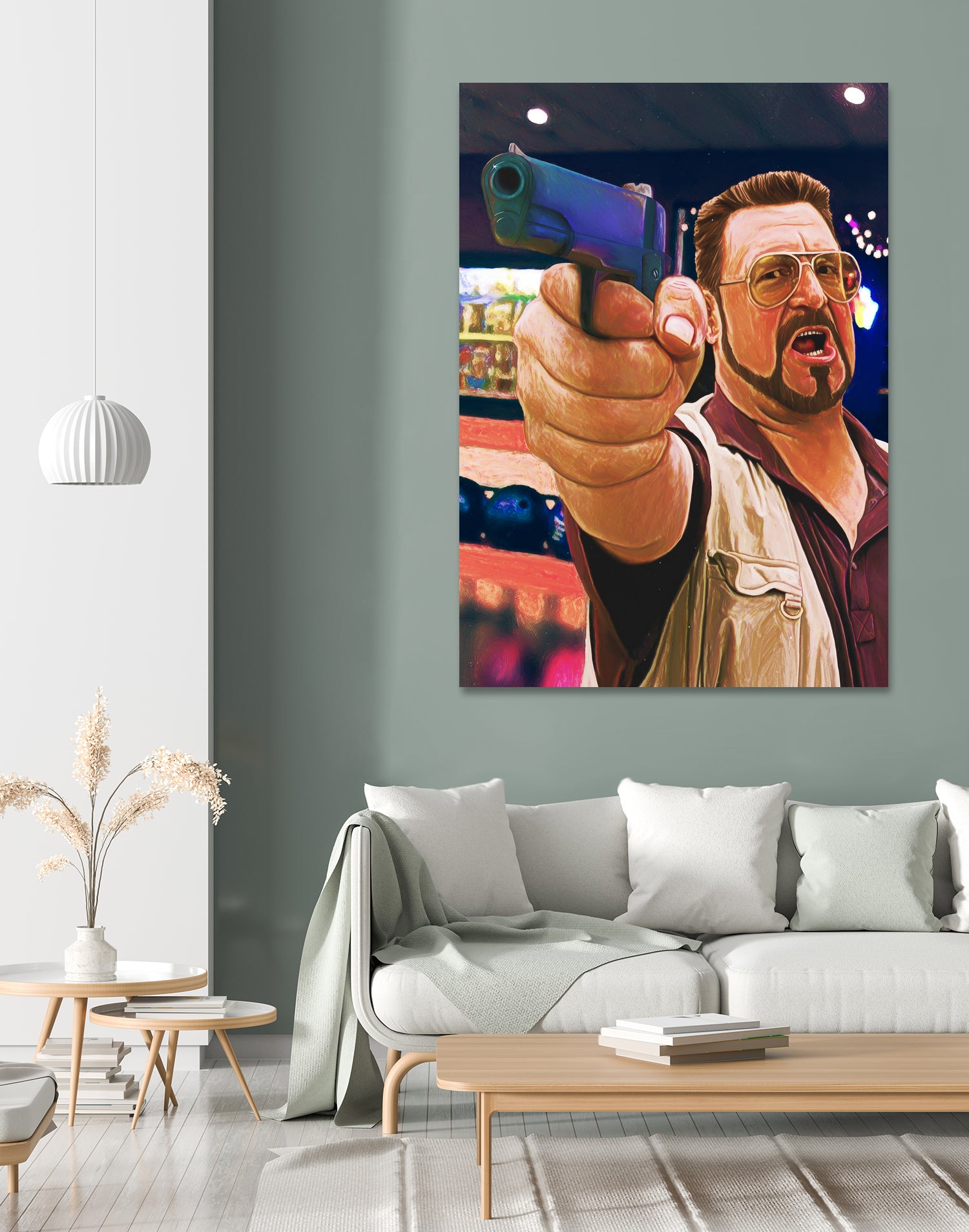 High Noon Walter by André Guldhjärta on GIANT ART - red digital painting