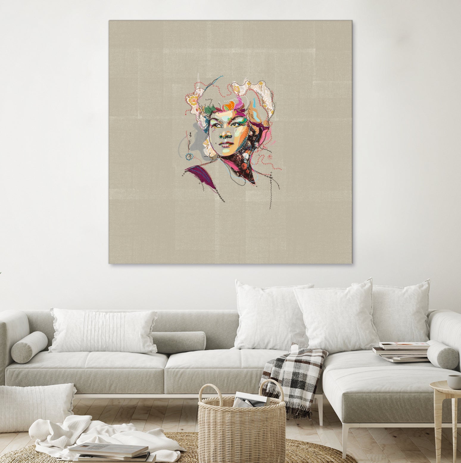 Etta James - Soul Sista by Carlos Quiterio on GIANT ART - fuchsia digital painting
