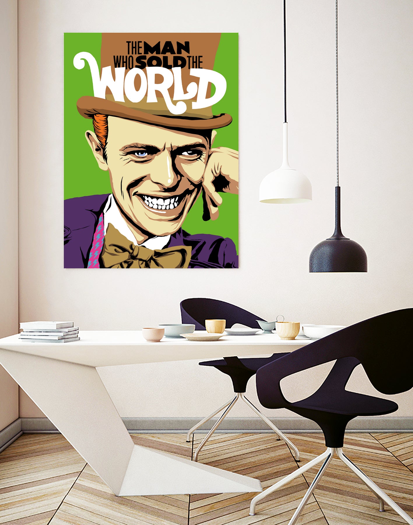 The Man Who Sold The World by Bily Mariano da Luz on GIANT ART - green digital painting