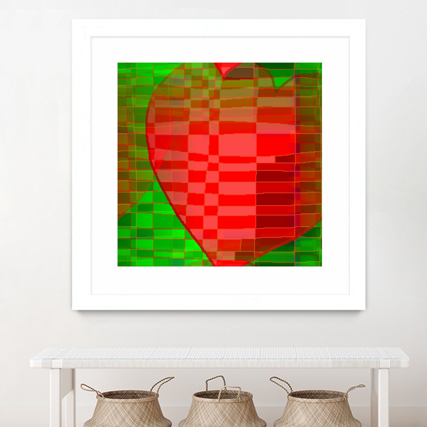 Muttertag 2023 by Thomas Dellenbach dELLaS on GIANT ART - red digital painting