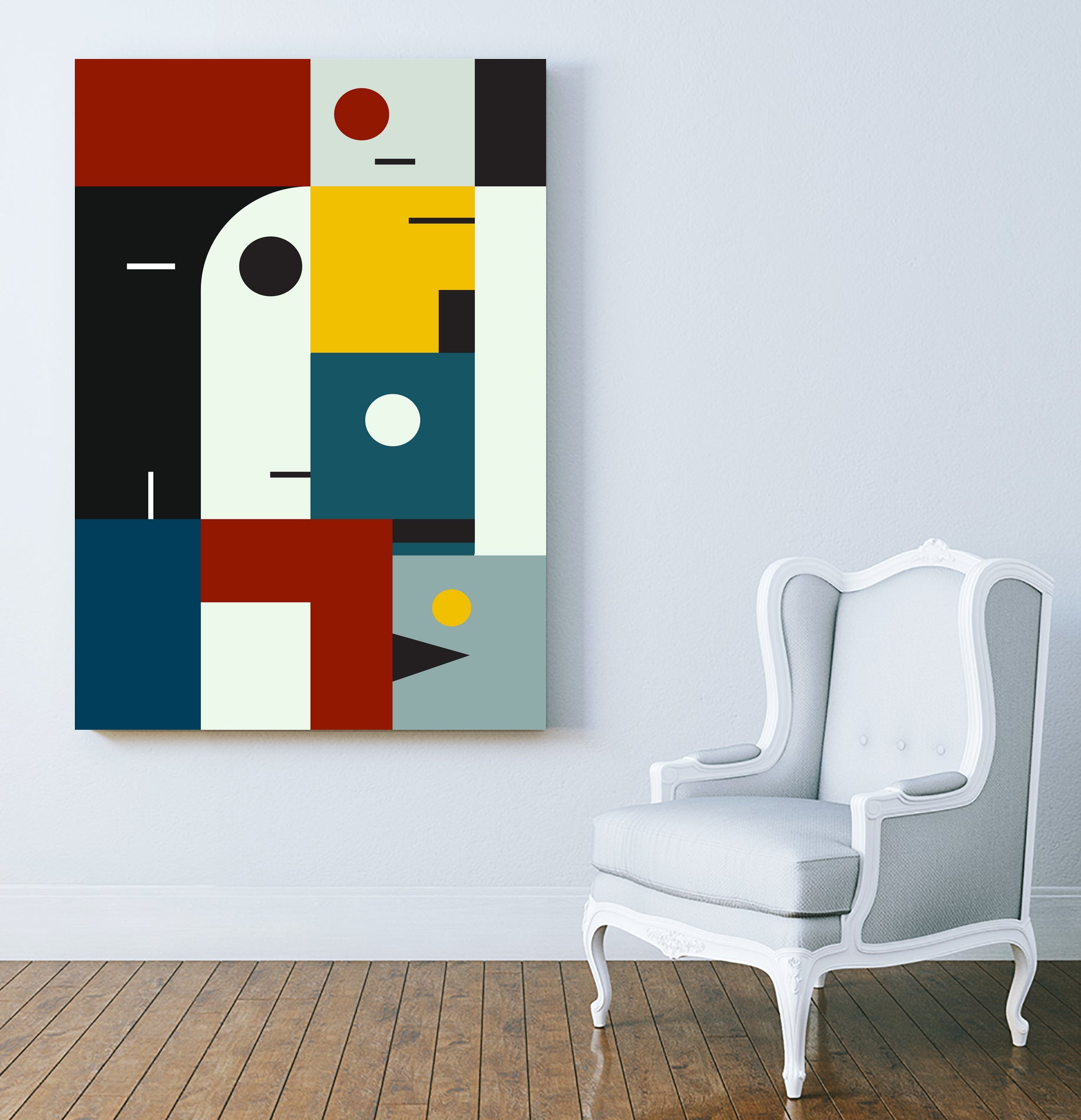 BAUHAUS AGE by Paolo Bordegoni on GIANT ART - blue digital drawing