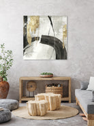 Black Ink I Gold Version by Pi Studio on GIANT ART - yellow mixed media