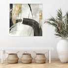 Black Ink I Gold Version by Pi Studio on GIANT ART - yellow mixed media