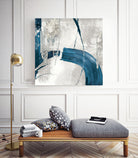 Black Ink I Indigo Version by Pi Studio on GIANT ART - blue mixed media