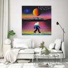 Bigfoot by Lori Andrews on GIANT ART - white photo illustration