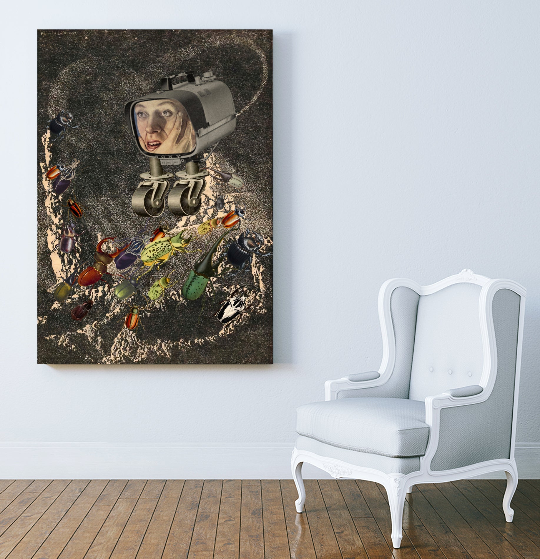 coming in for a landing by Julia Lillard on GIANT ART - black photo manipulation