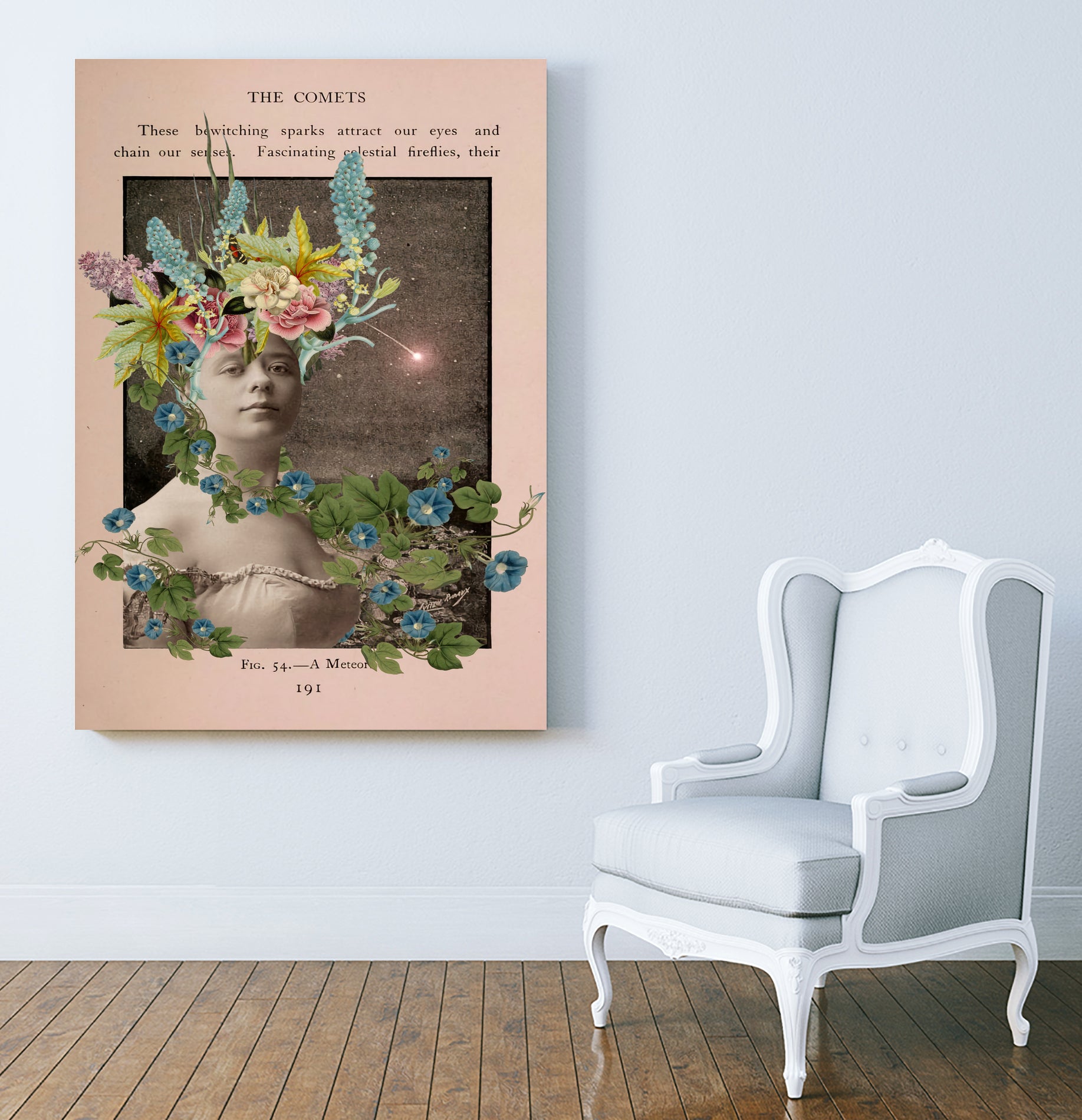 a meteor by Julia Lillard on GIANT ART - pink photo manipulation