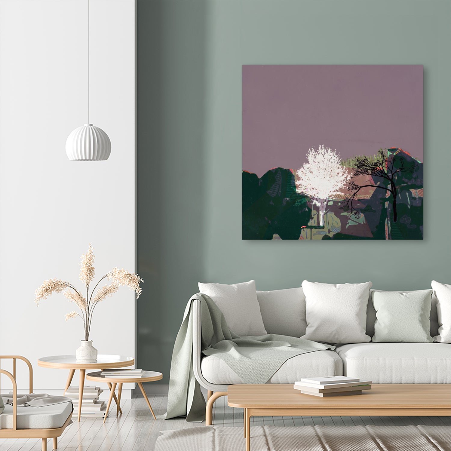 Sionnachuighim by Jamison Gish on GIANT ART - fuchsia digital painting