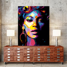 Beyonce xo by TM store 1 on GIANT ART - blue digital painting