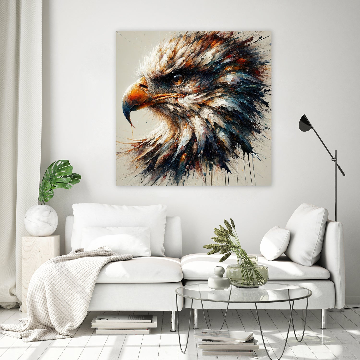 Powerful Eagle by Isabel Cerdá Muñoz on GIANT ART - brown digital painting