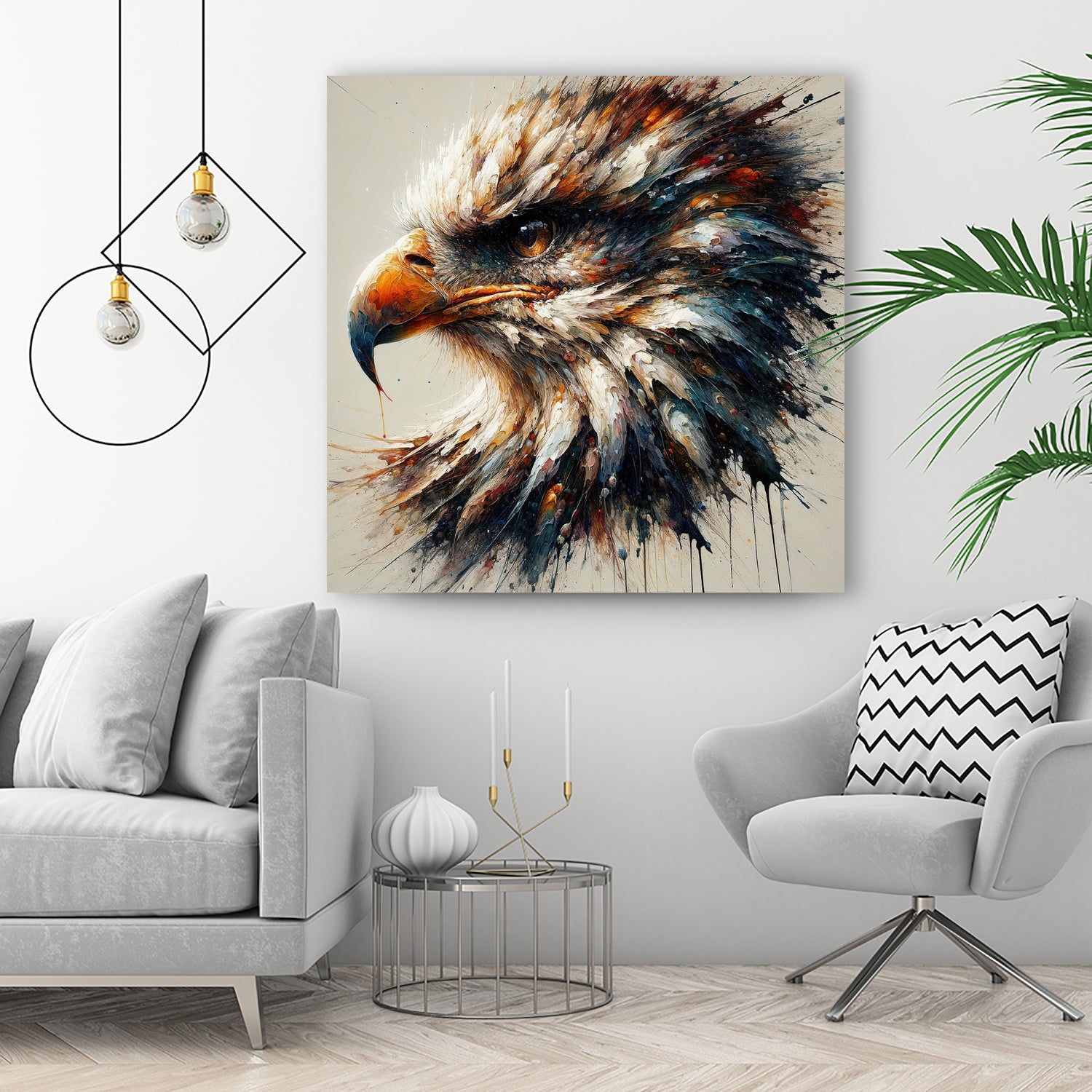 Powerful Eagle by Isabel Cerdá Muñoz on GIANT ART - brown digital painting