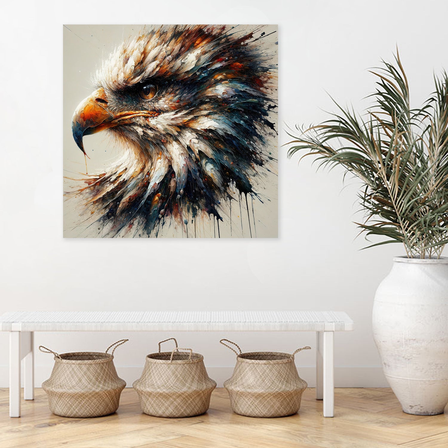 Powerful Eagle by Isabel Cerdá Muñoz on GIANT ART - brown digital painting
