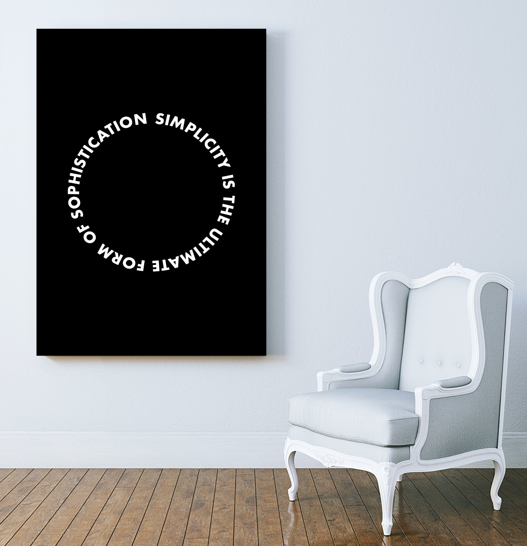 DA VINCI by Paolo Bordegoni on GIANT ART - black typography