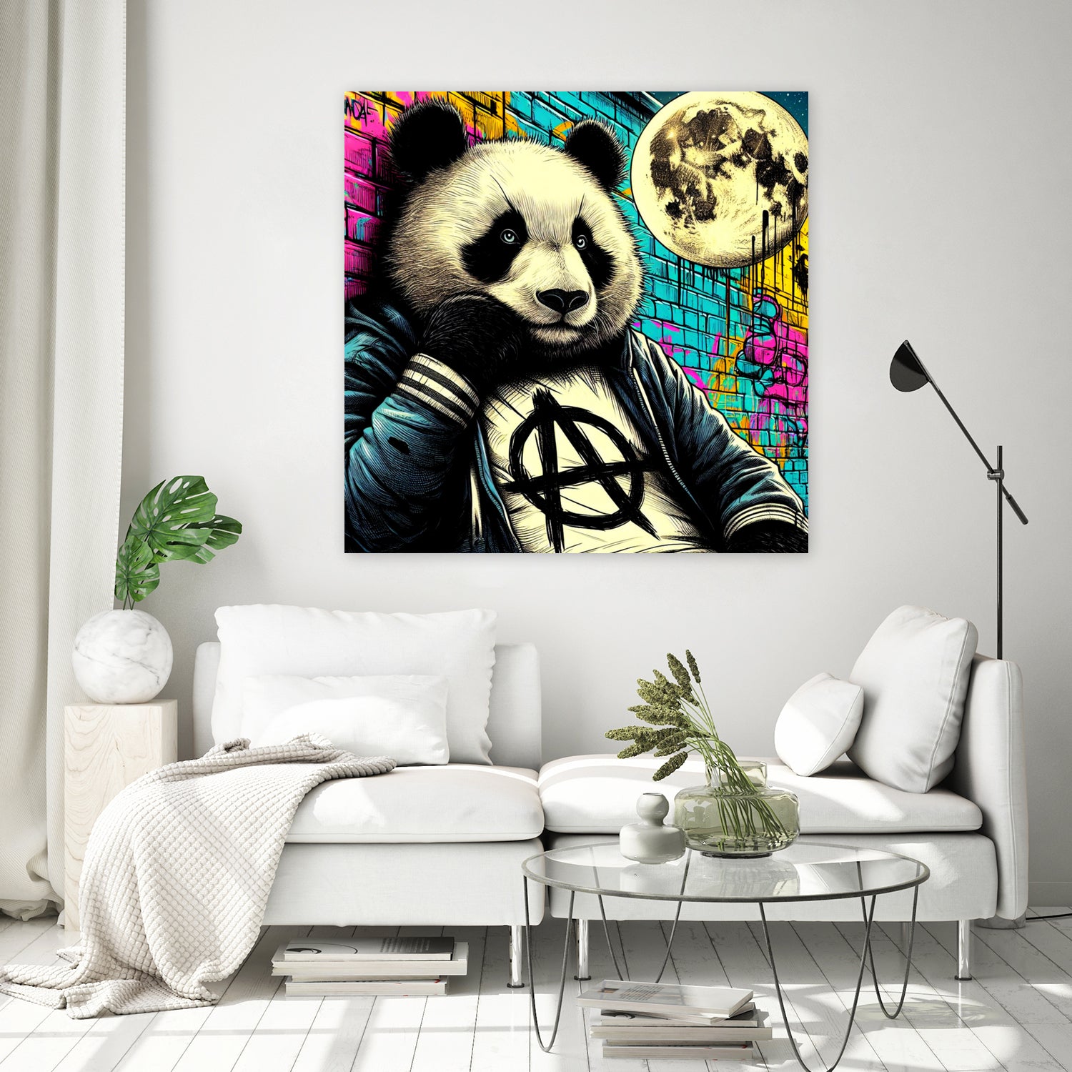 ANARCHY IN THE USA 2 by OTIS PORRITT on GIANT ART - black digital painting