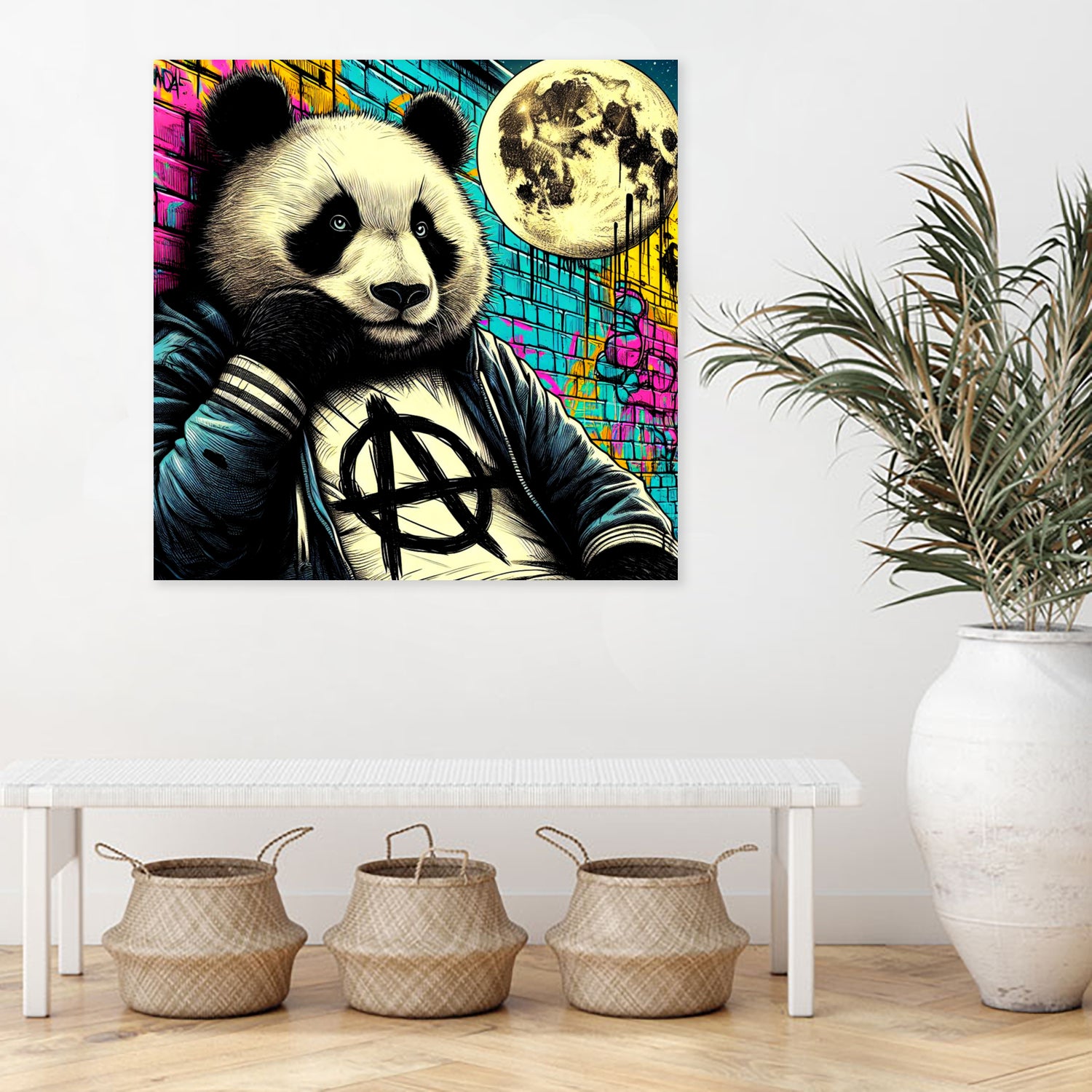 ANARCHY IN THE USA 2 by OTIS PORRITT on GIANT ART - black digital painting