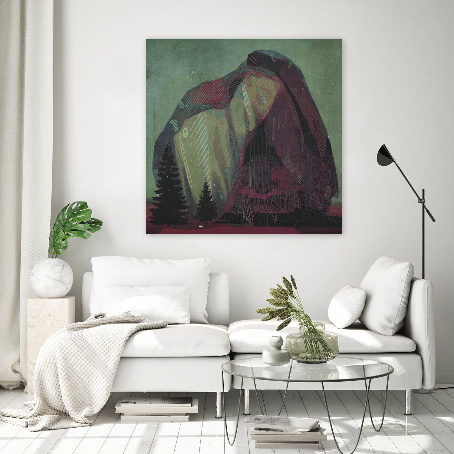 Human Nature by Jamison Gish on GIANT ART - green digital painting