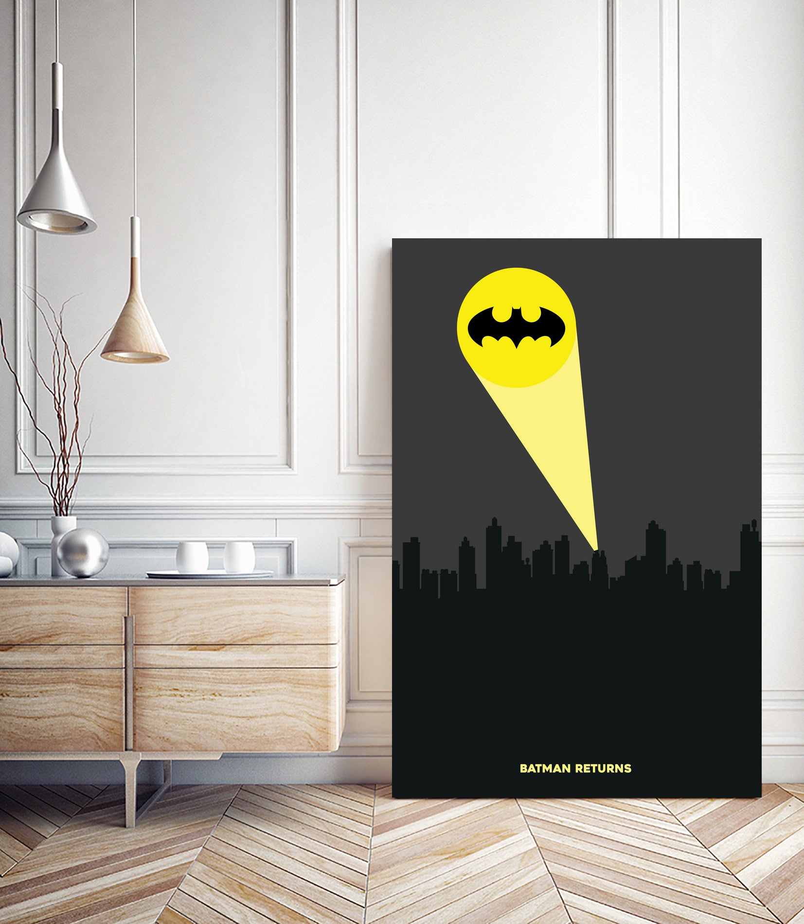 The Batman Returns by Rafael Gomes on GIANT ART - gray digital drawing