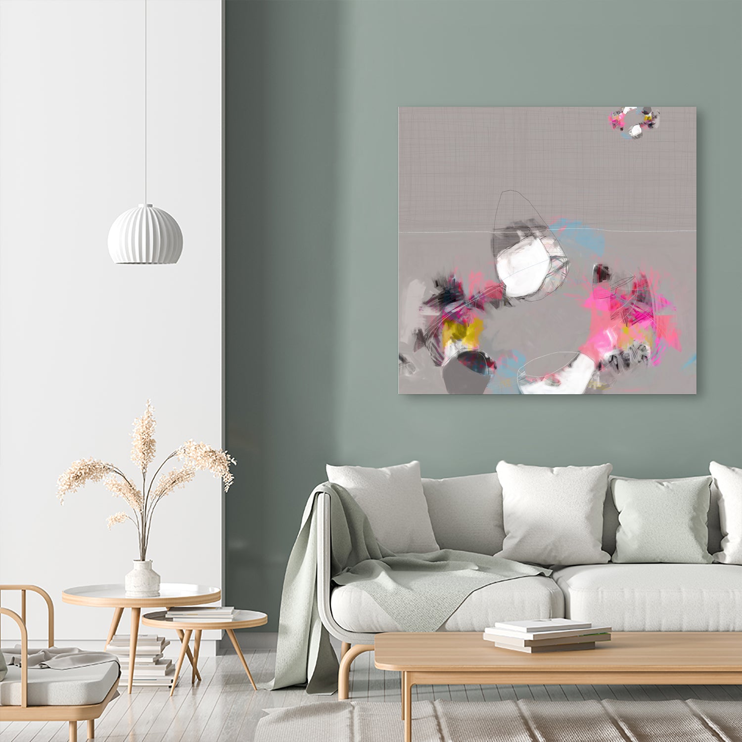 Dévoiler by Octal Pixel on GIANT ART - pink digital painting