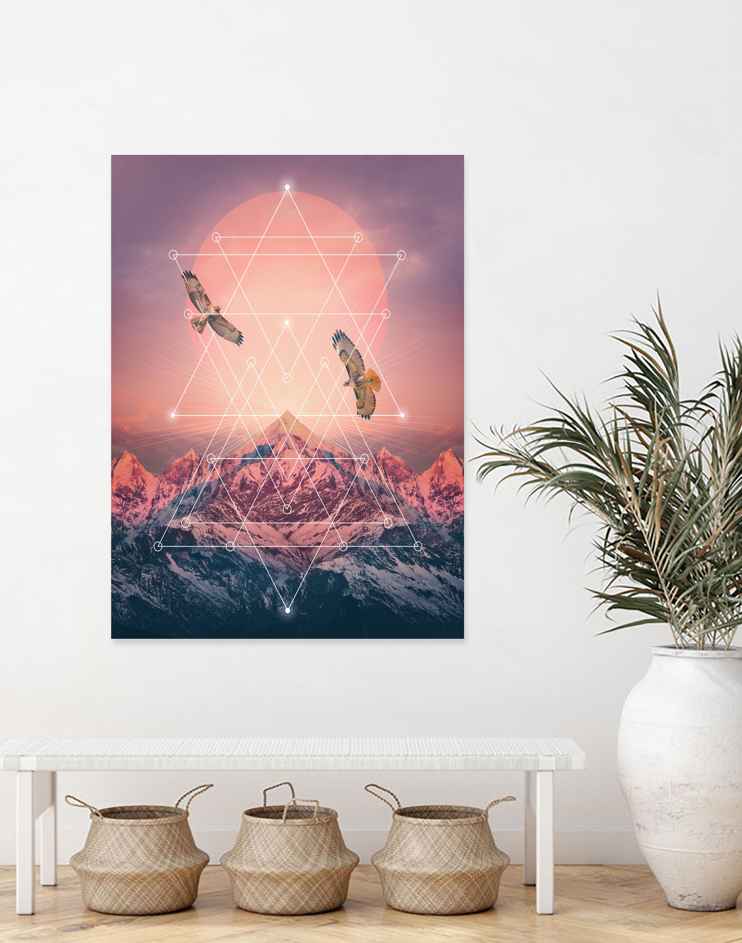 Find the Strength To Rise Up by Soaring Anchor on GIANT ART - pink digital drawing