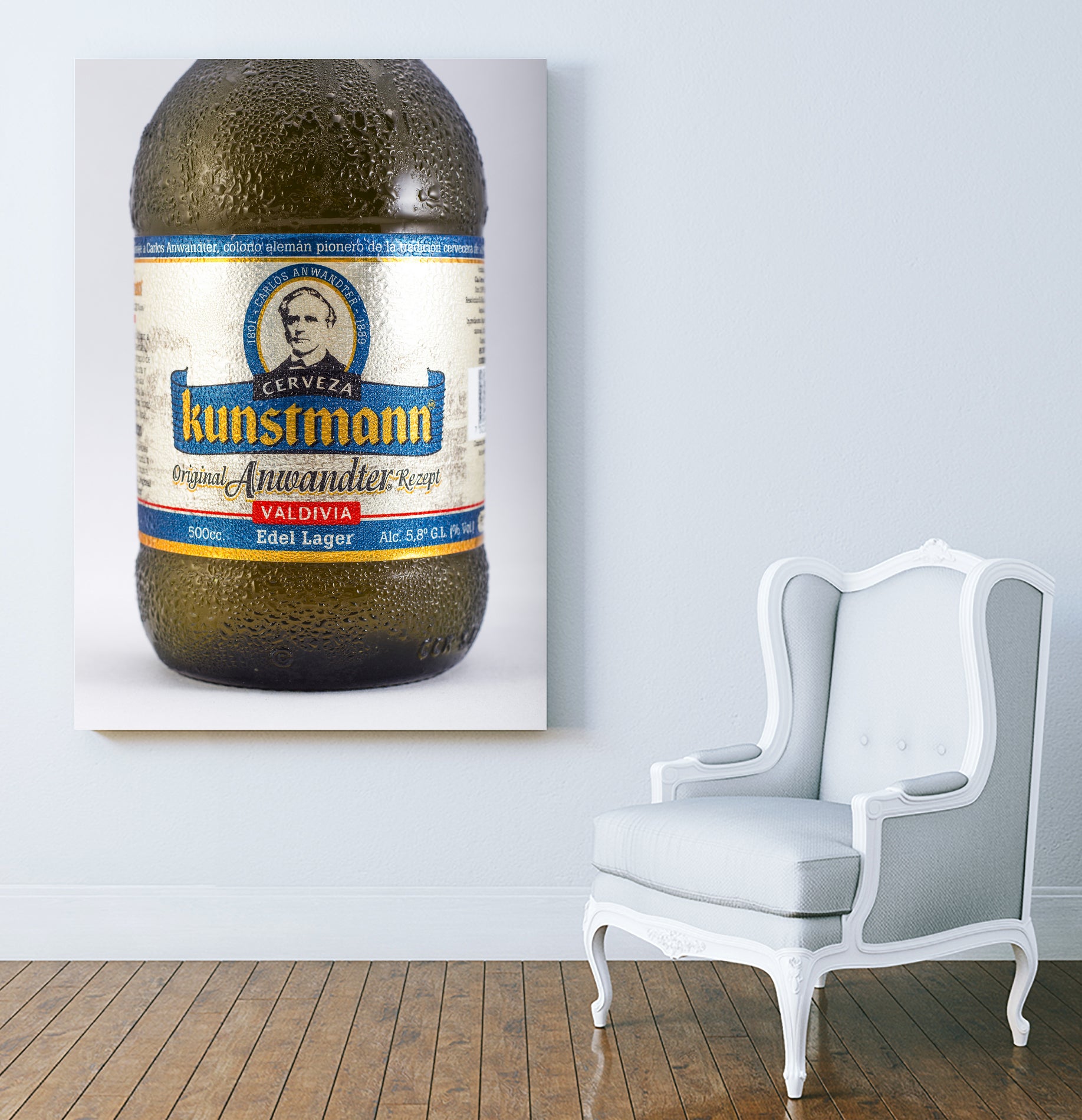 Kunstmann Edel Lager by Alvaro Gonzalez on GIANT ART - gray photo manipulation