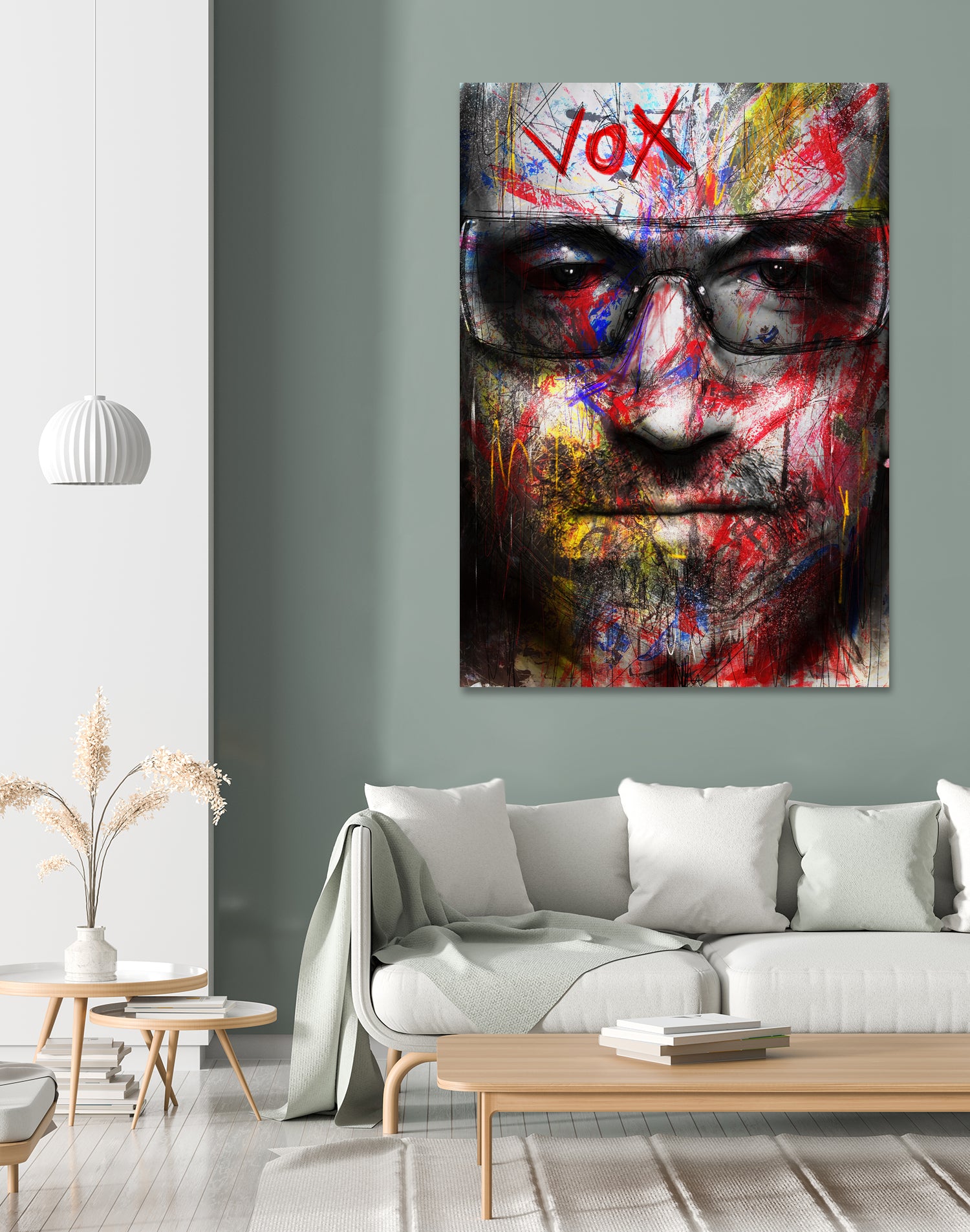 Vox by Daniel Malta on GIANT ART - red digital painting