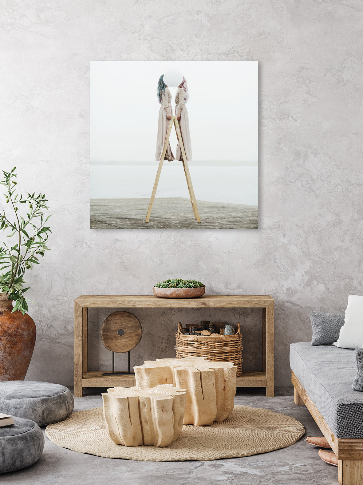 Same side by Jovana Rikalo on GIANT ART - brown photo manipulation